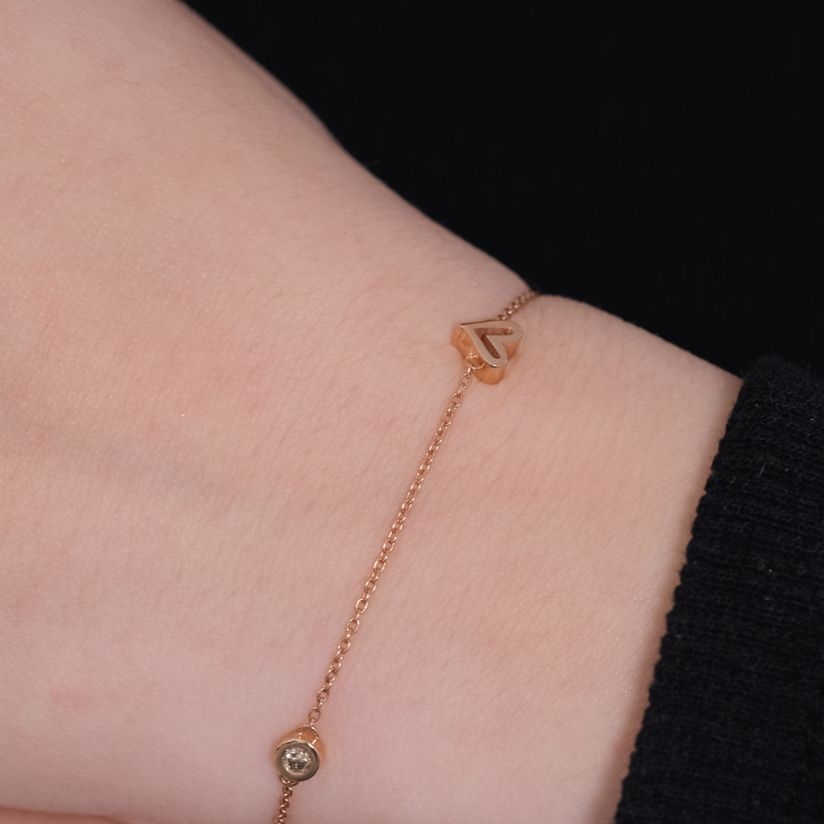 0.08 Karat Kalpli Bileklik (2)