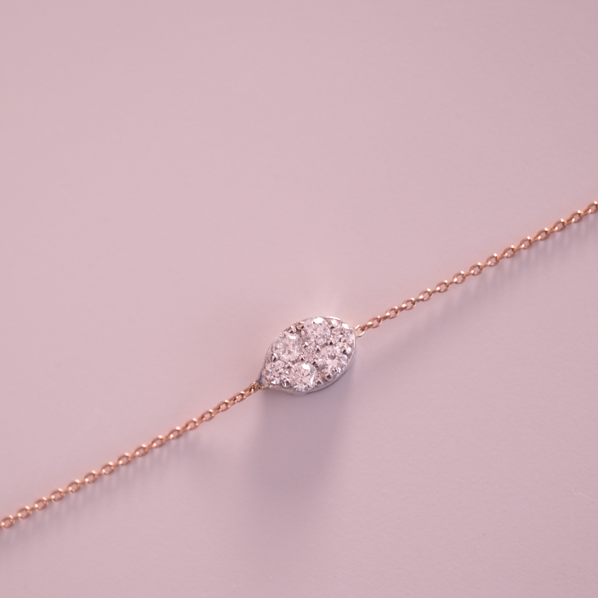 0.12 Karat Minimal Pırlanta Bileklik (1)