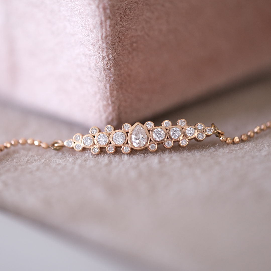 0.16 Karat Damlalı Pırlanta Bileklik (1)