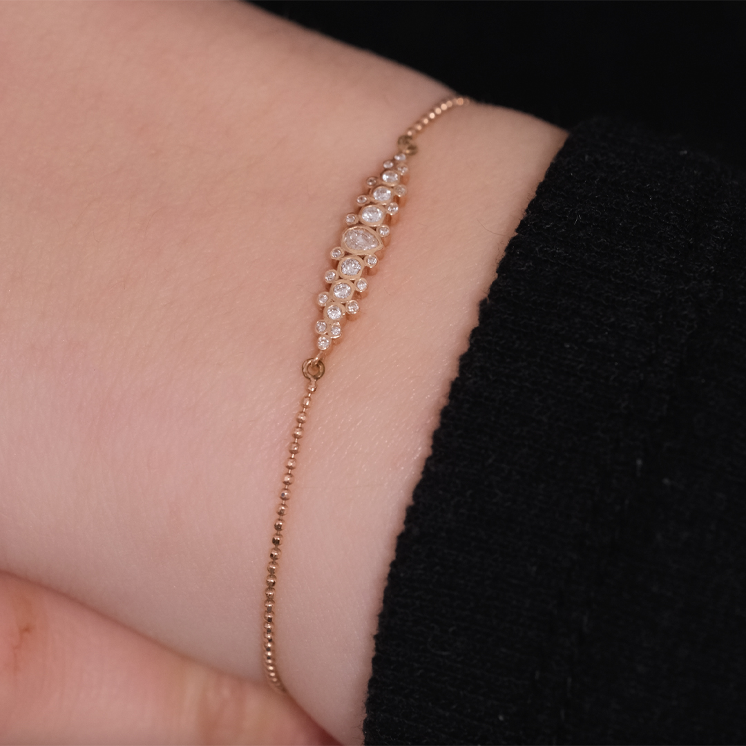 0.16 Karat Damlalı Pırlanta Bileklik (2)