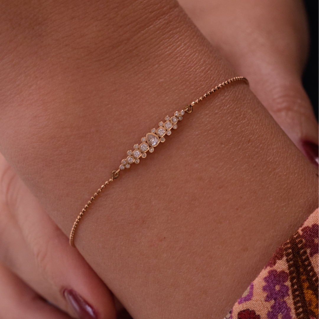 0.16 Karat Damlalı Pırlanta Bileklik (2)