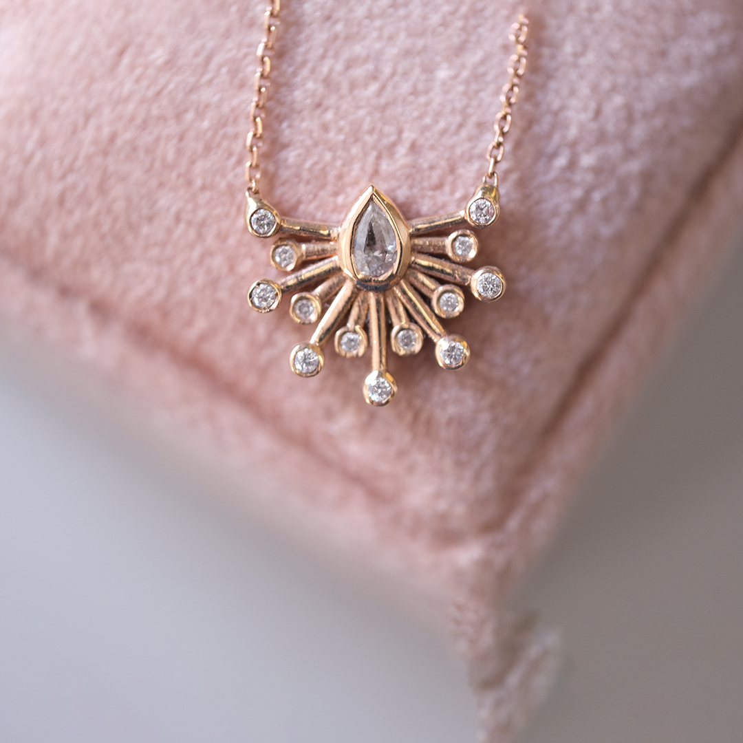 0.16 Karat Minimal Pırlanta Kolye (3)