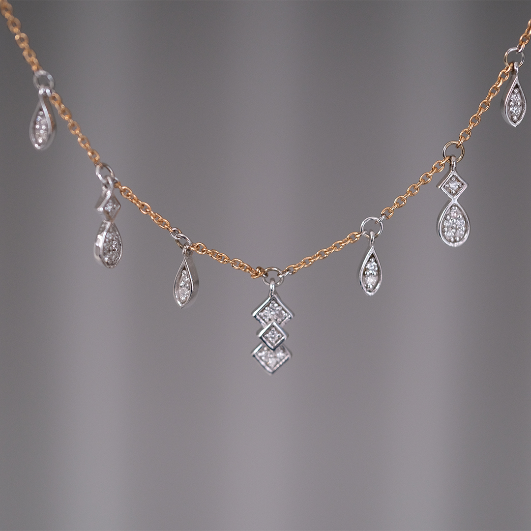 0.22 Karat Sallantılı Kolye (1)