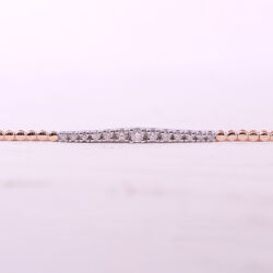 0.23 Karat Pırlanta Süzme Su Yolu Bileklik