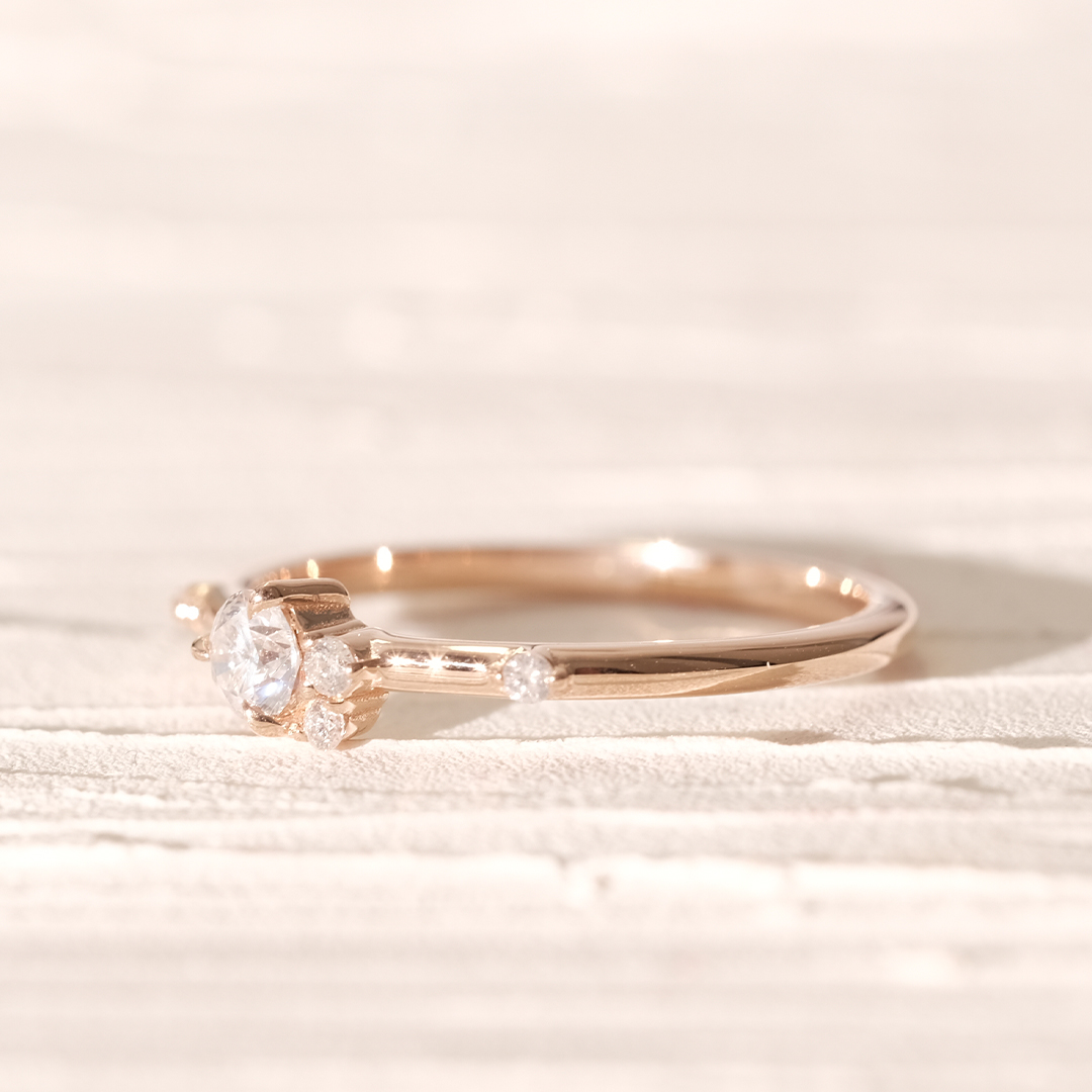 0.25 Karat Minimal Pırlantalı Yüzük (3)