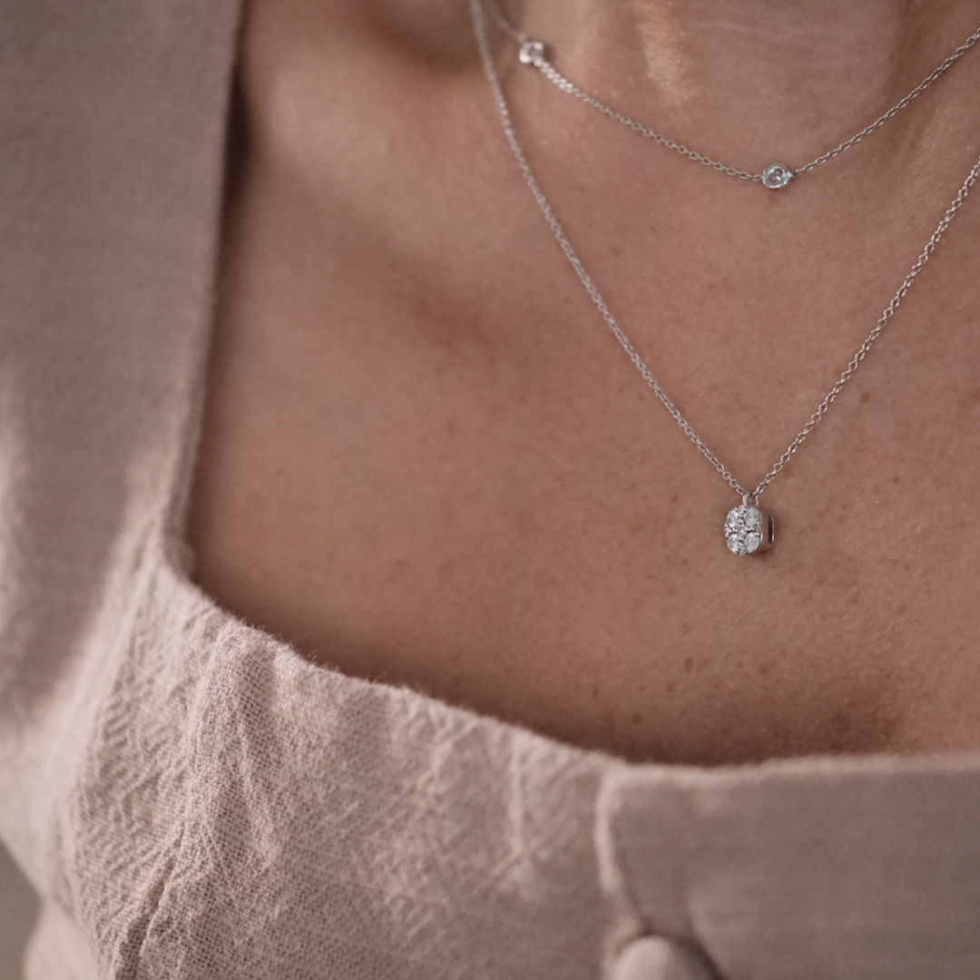 0.29 Karat Minimal Pırlanta Kolye (2)