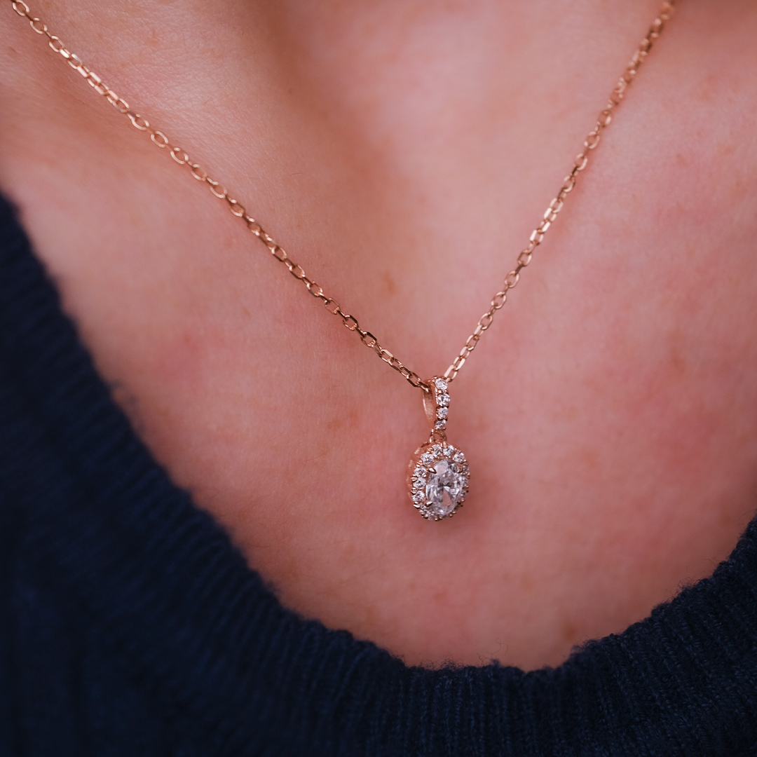 0.29 Karat Tiara Tektaş Pırlanta Kolye (2)