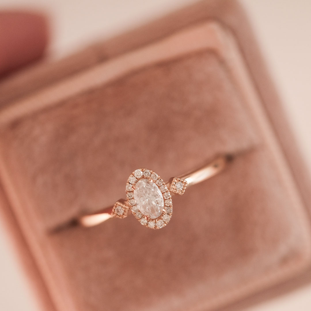 0.30 Karat Heka Oval Tektaş Pırlanta Yüzük (3)