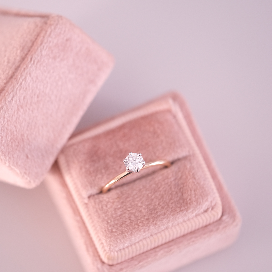 0.40 Karat Yuvarlak Tektaş Pırlanta Yüzük (3)