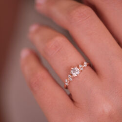 0.55 Karat Ascella Tektaş Pırlanta Yüzük