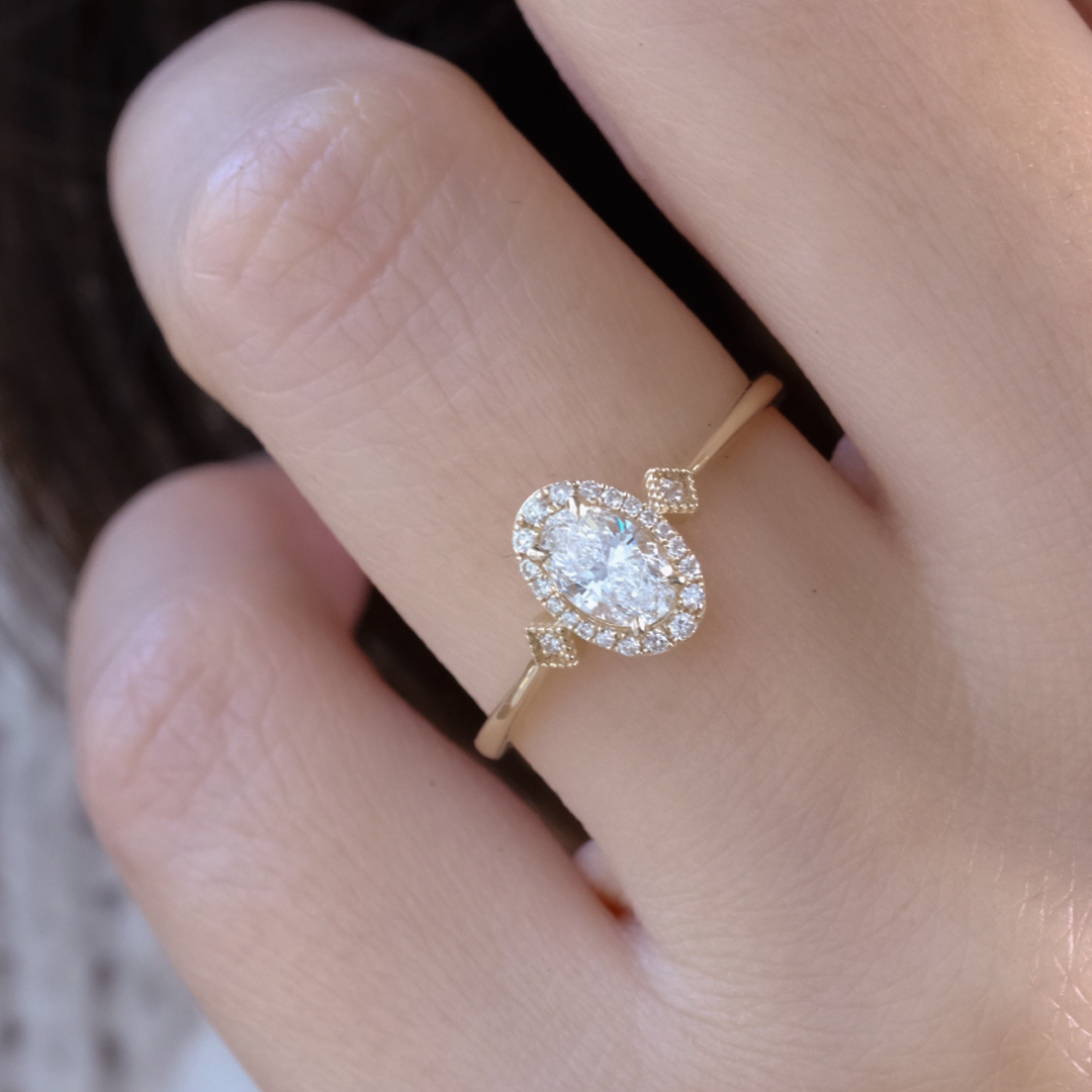 0.60 Karat Heka Tektaş Pırlanta Yüzük (2)