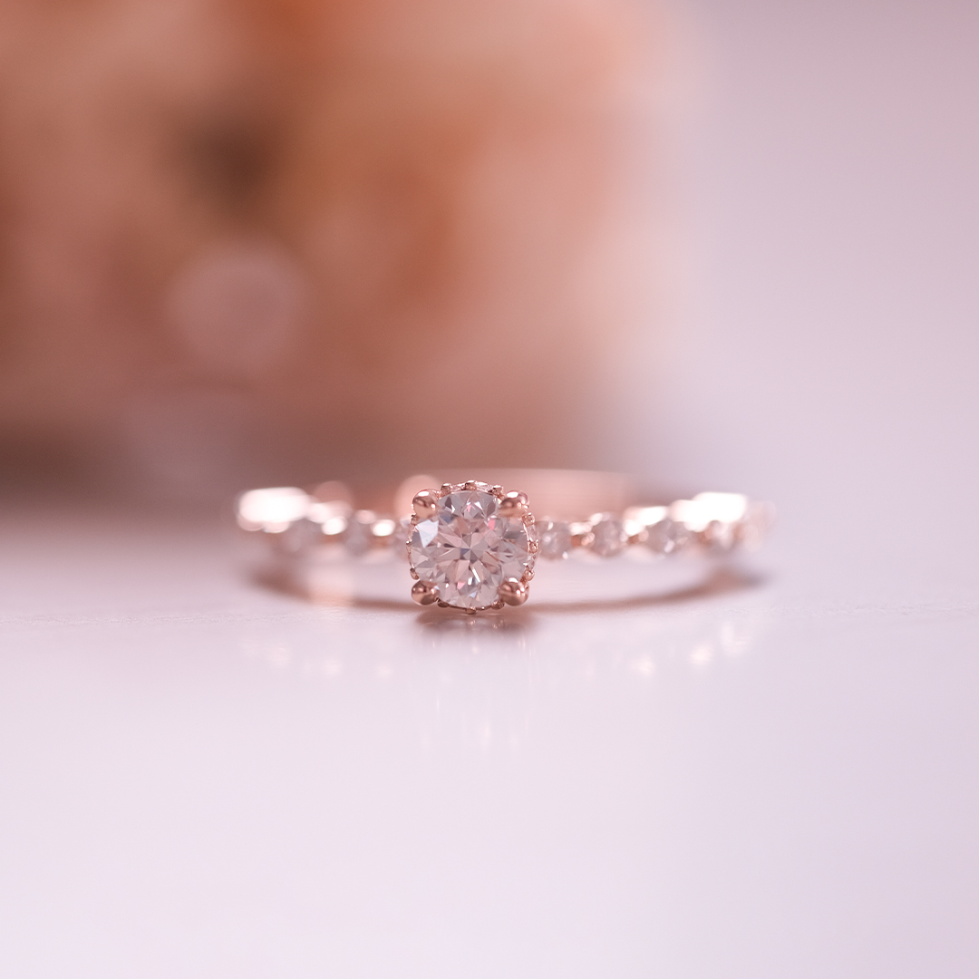 0.70 Karat Sarin Yuvarlak Tektaş Pırlanta Yüzük (2)