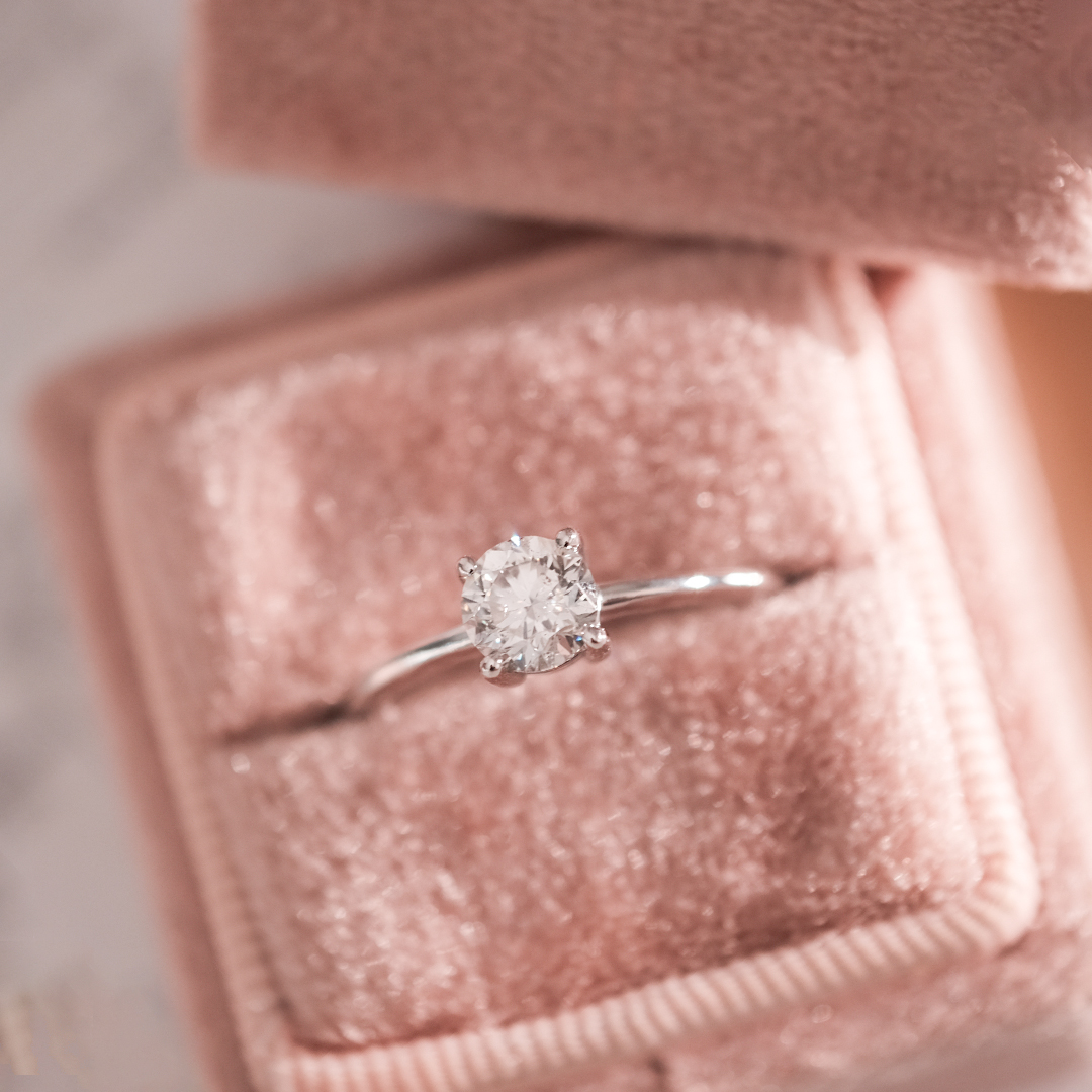 0.70 Karat Yuvarlak Tektaş Pırlanta Yüzük (1)