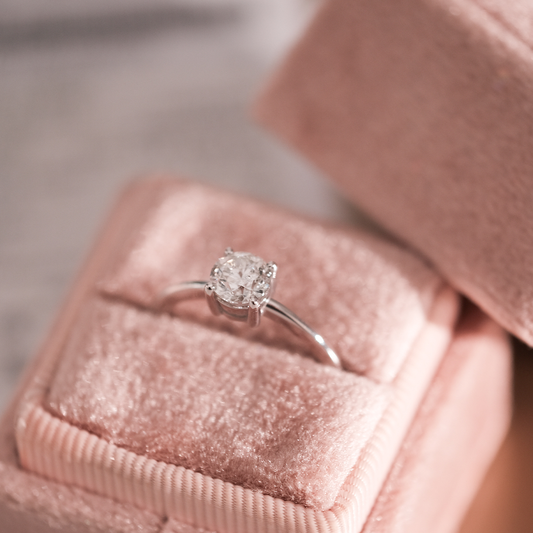 0.70 Karat Yuvarlak Tektaş Pırlanta Yüzük (3)