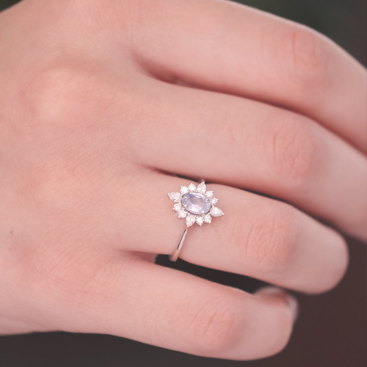 0.71 Karat Glacy Renkli Pırlanta Yüzük (2)