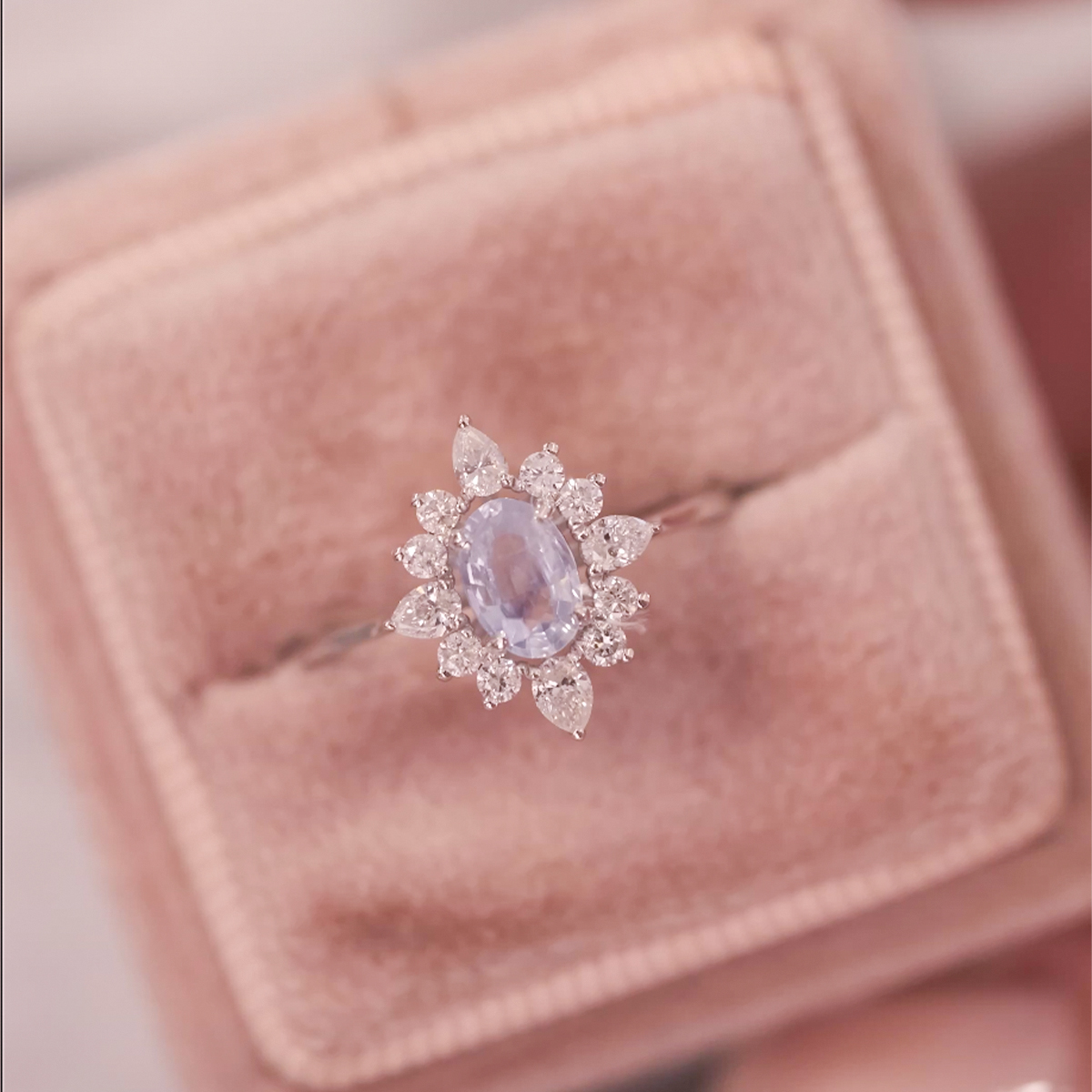 0.71 Karat Glacy Renkli Pırlanta Yüzük (1)