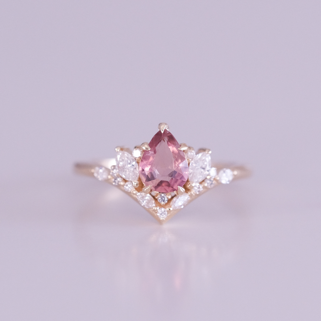 0.94 Karat Renkli Pırlantalı Yüzük (1)