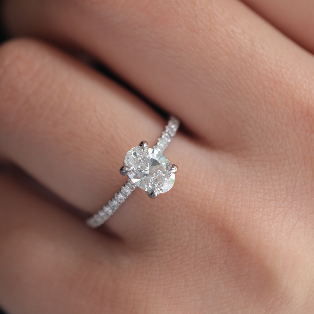 1.15 Karat Lab Grown Alpha Tektaş Pırlanta Yüzük (2)