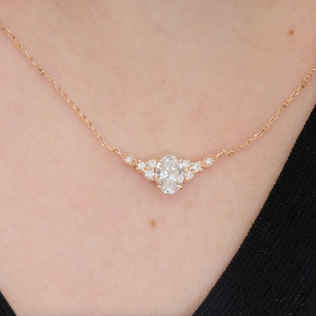 1.21 Karat Laboratuvar Pırlantalı Kolye (2)