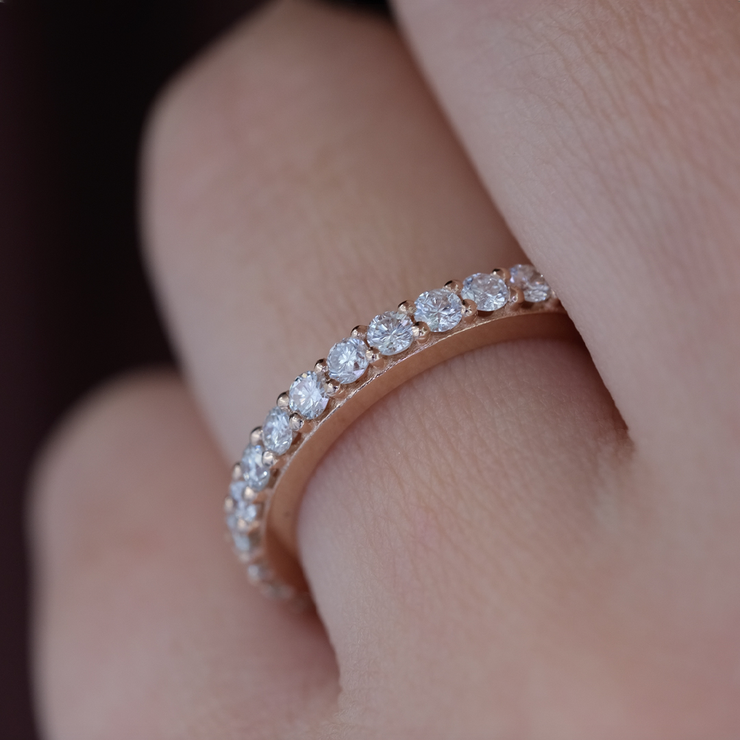 1.27 Karat Lab Grown Tamtur Pırlanta Yüzük (3)