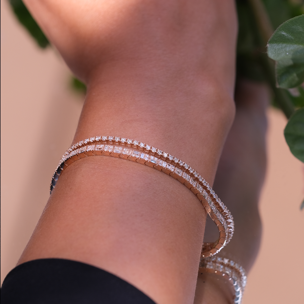 2.28 Karat Bagetli Bileklik (3)