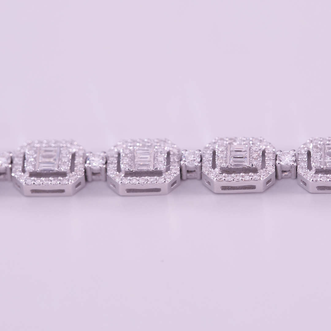 2.72 Karat Baget Pırlanta Bileklik (3)