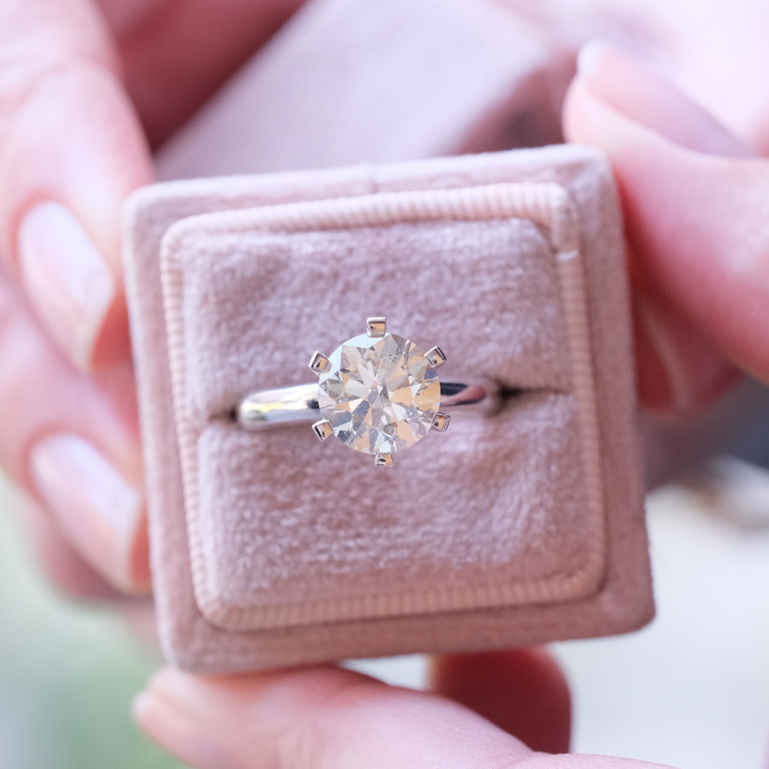 3.00 Karat Tektaş Pırlanta Yüzük (1)