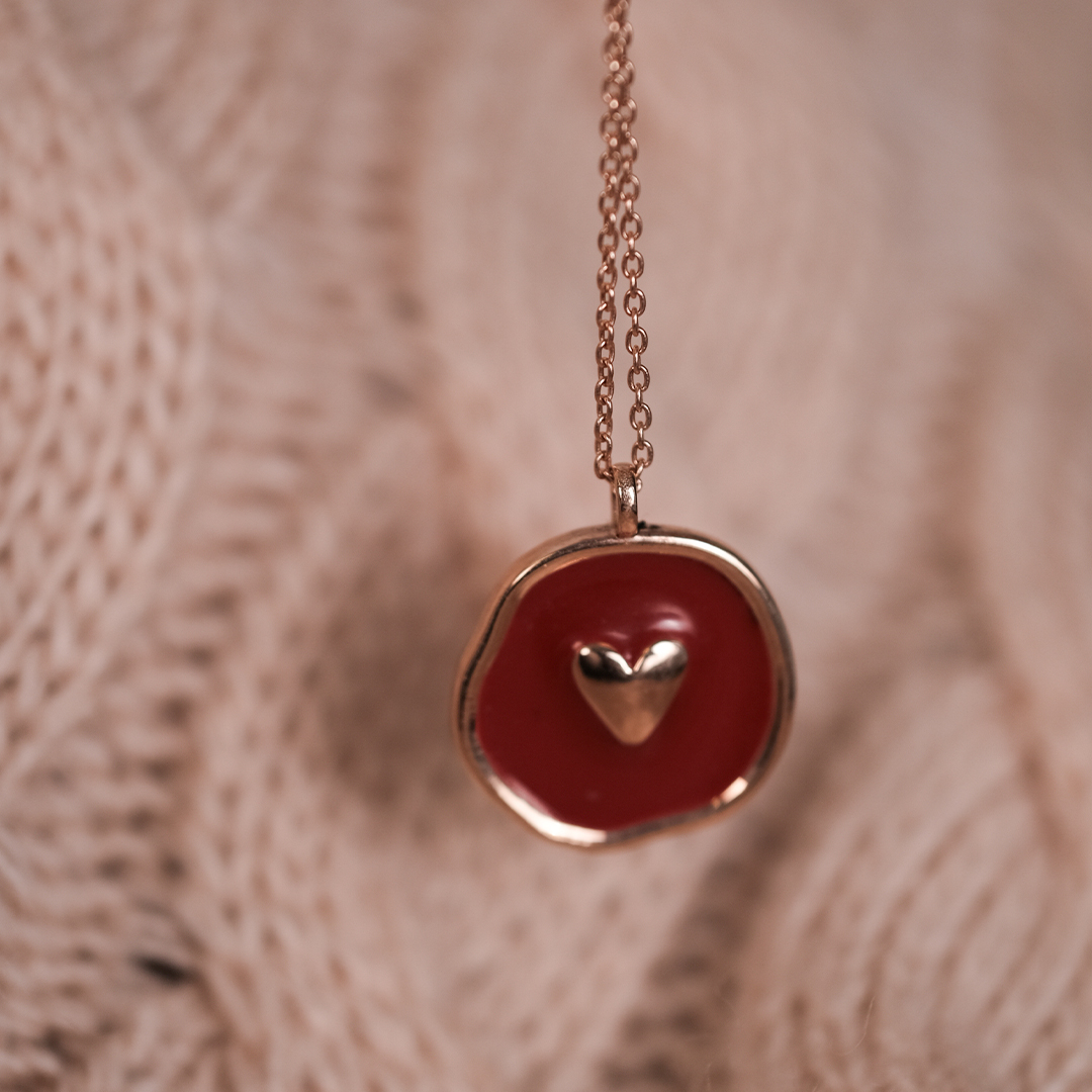 Kalpli Mineli Kolye (3)