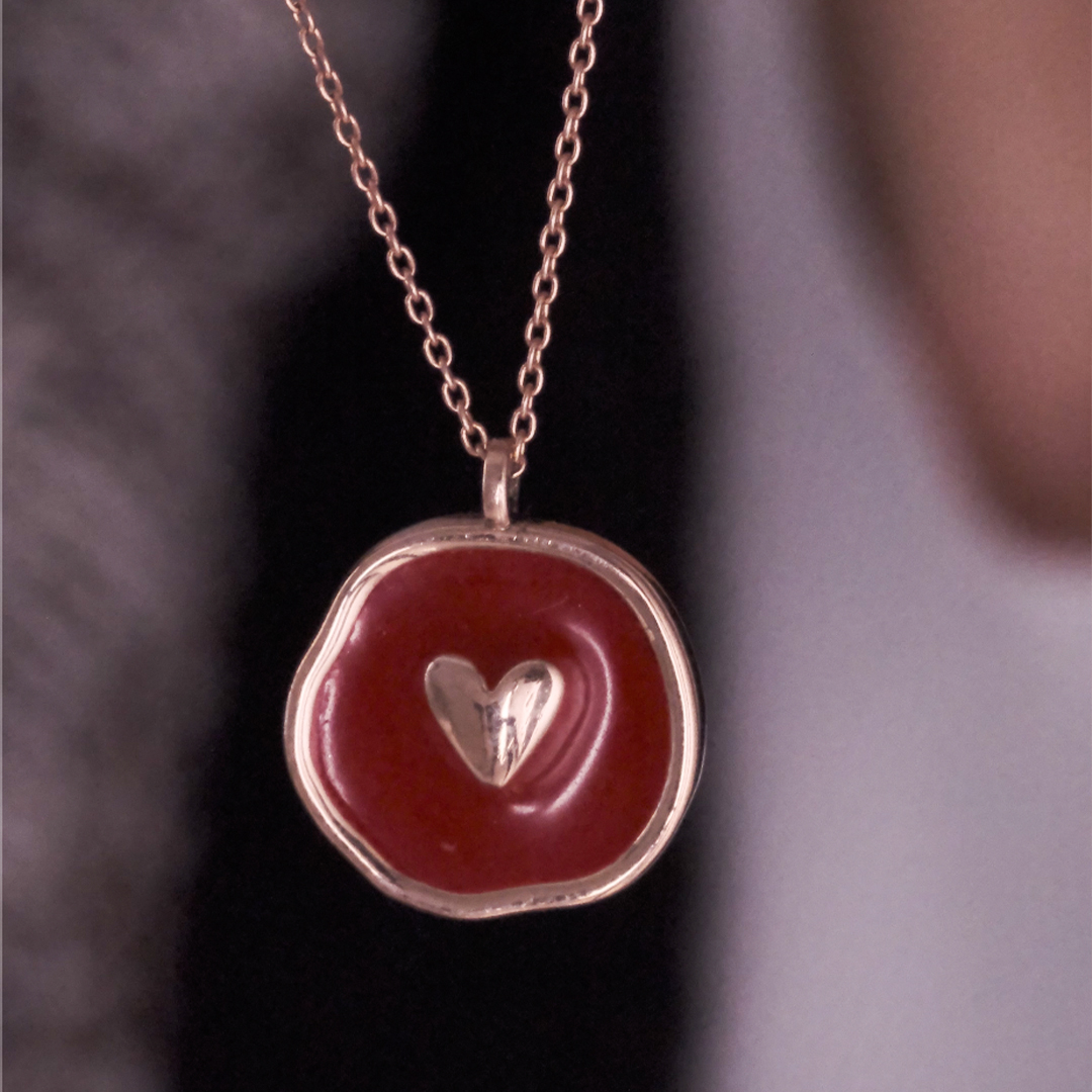 Kalpli Mineli Kolye (2)